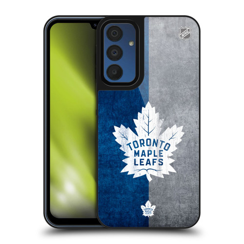 NHL Toronto Maple Leafs Half Distressed Gel Armour Case For Samsung Galaxy A15