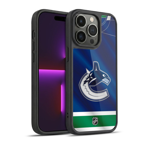 NHL Vancouver Canucks Jersey Gel Armour Case For Apple iPhone 14 Pro