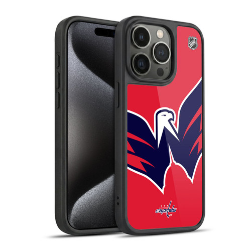 NHL Washington Capitals Oversized Gel Armour Case For Apple iPhone 15 Pro