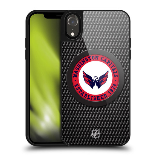 NHL Washington Capitals Puck Texture Gel Armour Case For Apple iPhone XR