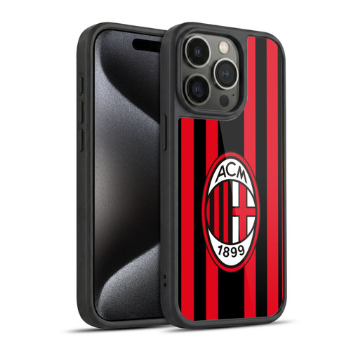 AC Milan 2021/22 Crest Kit Home Gel Armour Case For Apple iPhone 15 Pro
