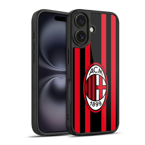 AC Milan 2021/22 Crest Kit Home Gel Armour Case For Apple iPhone 16