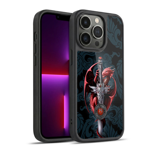 Anne Stokes Dragons Dagger Gel Armour Case For Apple iPhone 13 Pro
