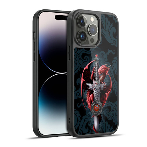 Anne Stokes Dragons Dagger Gel Armour Case For Apple iPhone 14 Pro Max