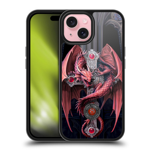 Anne Stokes Dragons Gothic Guardians Gel Armour Case For Apple iPhone 15