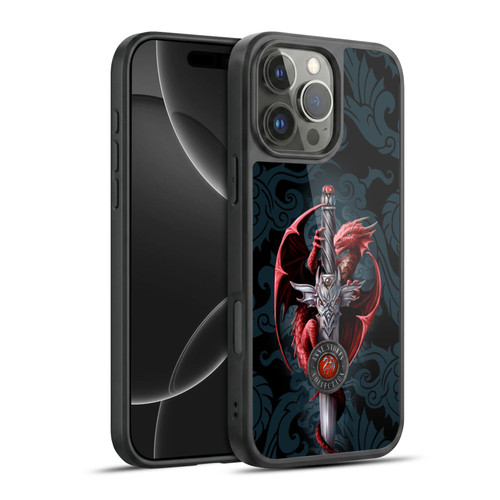Anne Stokes Dragons Dagger Gel Armour Case For Apple iPhone 16 Pro Max