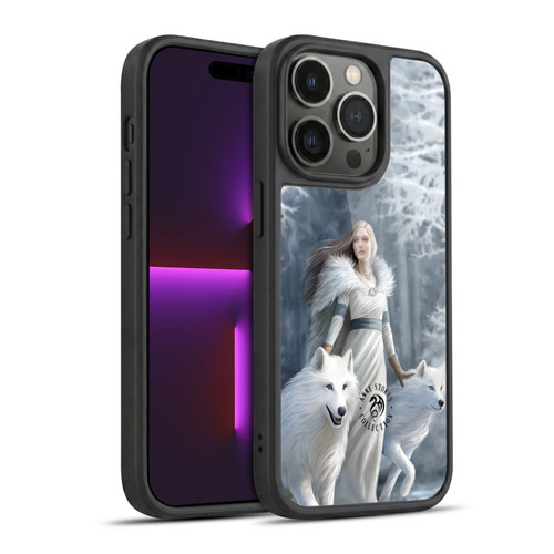 Anne Stokes Wolves Winter Guardians Gel Armour Case For Apple iPhone 14 Pro