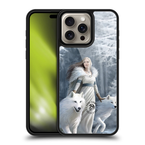 Anne Stokes Wolves Winter Guardians Gel Armour Case For Apple iPhone 16 Pro Max