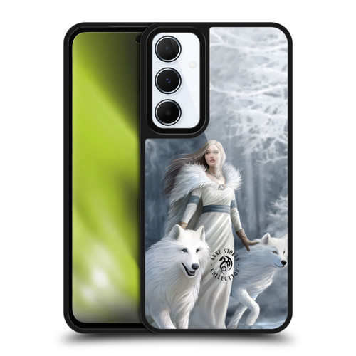 Anne Stokes Wolves Winter Guardians Gel Armour Case For Samsung Galaxy A55 5G
