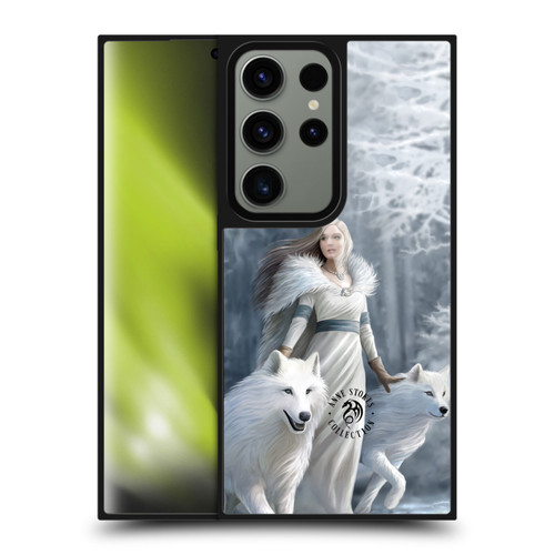 Anne Stokes Wolves Winter Guardians Gel Armour Case For Samsung Galaxy S24 Ultra 5G