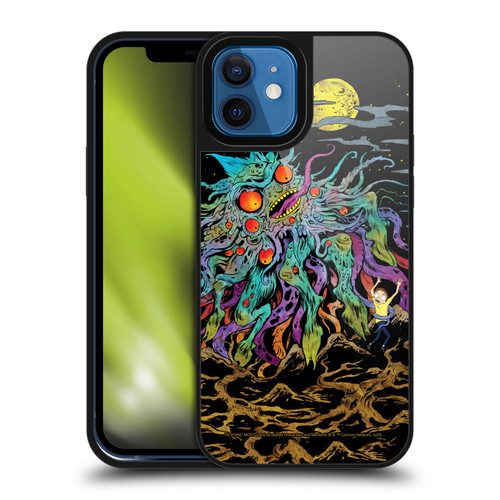 Rick And Morty Season 1 & 2 Graphics The Dunrick Horror Gel Armour Case For Apple iPhone 12 / iPhone 12 Pro