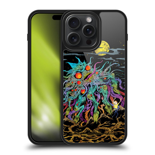 Rick And Morty Season 1 & 2 Graphics The Dunrick Horror Gel Armour Case For Apple iPhone 15 Pro Max
