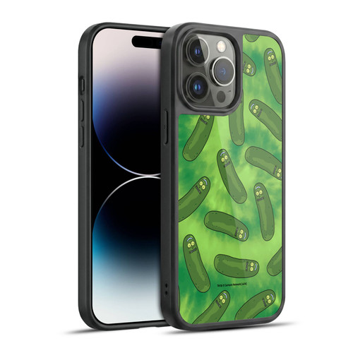 Rick And Morty Season 3 Graphics Pickle Rick Pattern Gel Armour Case For Apple iPhone 14 Pro Max
