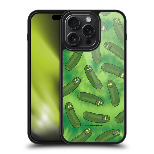 Rick And Morty Season 3 Graphics Pickle Rick Pattern Gel Armour Case For Apple iPhone 15 Pro Max