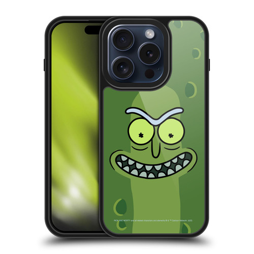Rick And Morty Season 3 Graphics Pickle Rick Gel Armour Case For Apple iPhone 15 Pro