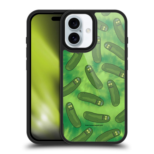 Rick And Morty Season 3 Graphics Pickle Rick Pattern Gel Armour Case For Apple iPhone 16