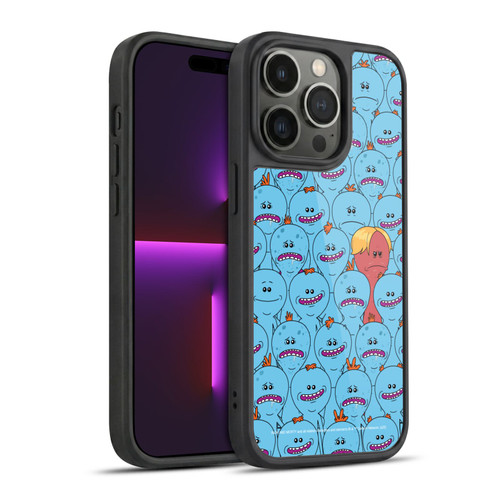 Rick And Morty Season 4 Graphics Mr. Meeseeks Pattern Gel Armour Case For Apple iPhone 14 Pro