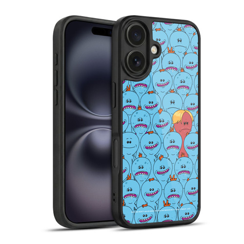 Rick And Morty Season 4 Graphics Mr. Meeseeks Pattern Gel Armour Case For Apple iPhone 16