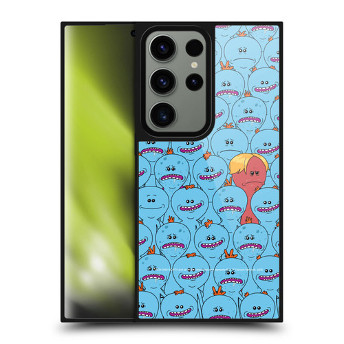 Rick And Morty Season 4 Graphics Mr. Meeseeks Pattern Gel Armour Case For Samsung Galaxy S24 Ultra 5G