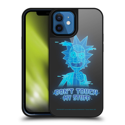 Rick And Morty Season 5 Graphics Don't Touch My Stuff Gel Armour Case For Apple iPhone 12 / iPhone 12 Pro