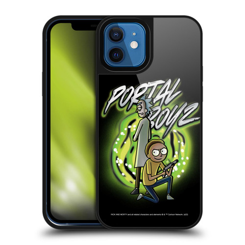 Rick And Morty Season 5 Graphics Portal Boyz Gel Armour Case For Apple iPhone 12 / iPhone 12 Pro