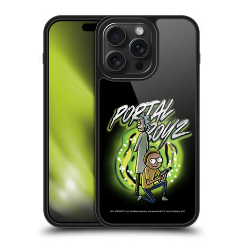 Rick And Morty Season 5 Graphics Portal Boyz Gel Armour Case For Apple iPhone 15 Pro Max