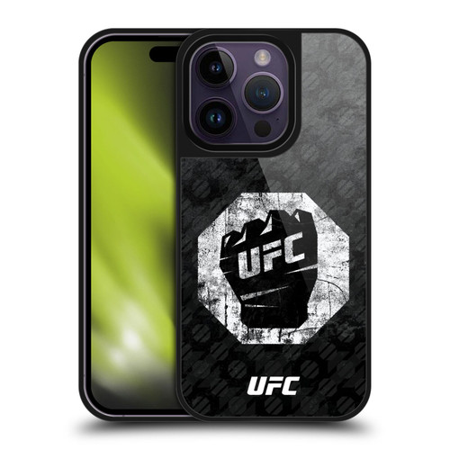 UFC Logo Glove Icon Gel Armour Case For Apple iPhone 14 Pro