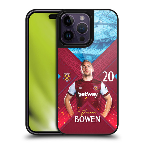 West Ham United FC 2023/24 First Team Jarrod Bowen Gel Armour Case For Apple iPhone 14 Pro Max