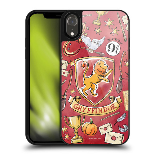 Harry Potter Deathly Hallows XIII Gryffindor Pattern Gel Armour Case For Apple iPhone XR Harry Potter Deathly Hallows XIII Gryffindor Pattern Gel Armour Case For Apple iPhone XR