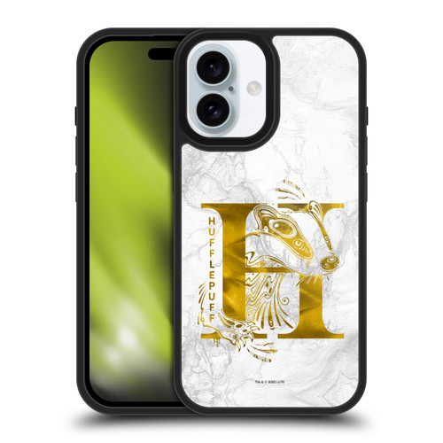 Harry Potter Deathly Hallows IX Hufflepuff Aguamenti Gel Armour Case For Apple iPhone 16
