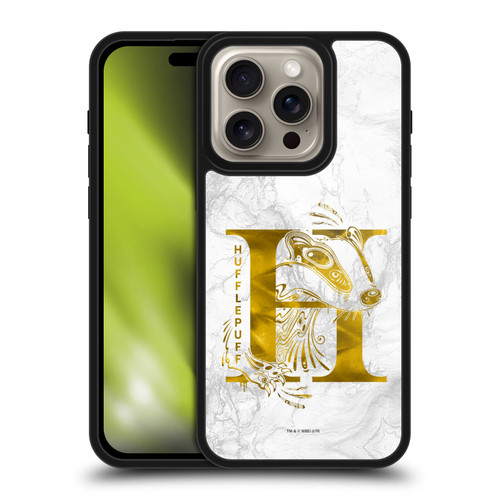Harry Potter Deathly Hallows IX Hufflepuff Aguamenti Gel Armour Case For Apple iPhone 16 Pro