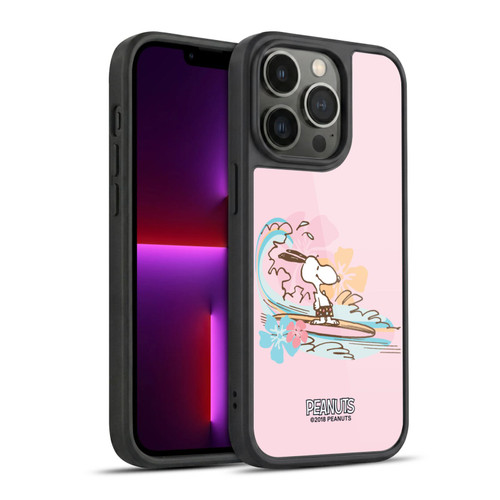 Peanuts Beach Snoopy Surf Gel Armour Case For Apple iPhone 13 Pro