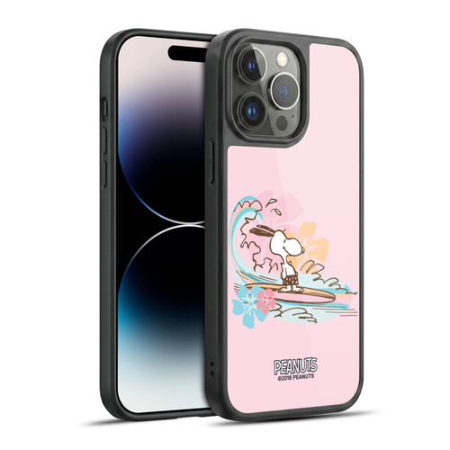 Peanuts Beach Snoopy Surf Gel Armour Case For Apple iPhone 14 Pro Max