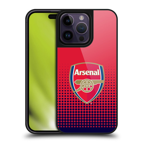 Arsenal FC Crest 2 Fade Gel Armour Case For Apple iPhone 14 Pro Max