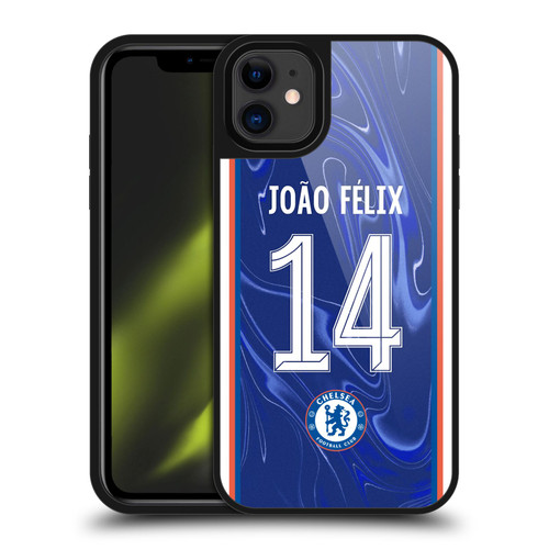 Chelsea Football Club 2024/25 Players Home Kit João Félix Gel Armour Case For Apple iPhone 11 Chelsea Football Club 2024/25 Players Home Kit João Félix Gel Armour Case For Apple iPhone 11