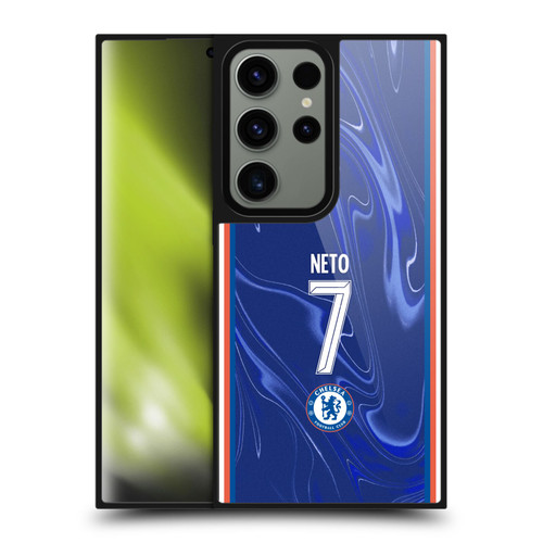 Chelsea Football Club 2024/25 Players Home Kit Pedro Neto Gel Armour Case For Samsung Galaxy S24 Ultra 5G