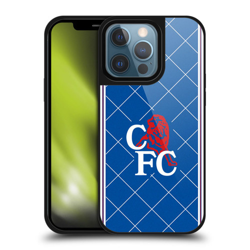 Chelsea Football Club Retro Kit and Stadium 1988 Home Gel Armour Case For Apple iPhone 13 Pro