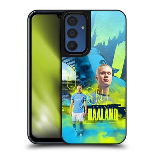 Manchester City Man City FC 2024/25 First Team Erling Haaland Gel Armour Case For Samsung Galaxy A15