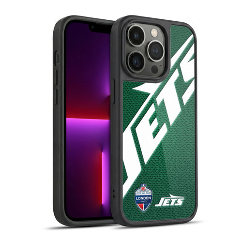 NFL 2024 International Games London Jets Gel Armour Case For Apple iPhone 13 Pro