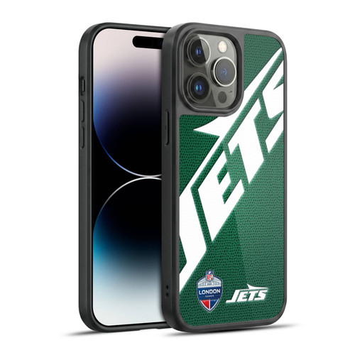 NFL 2024 International Games London Jets Gel Armour Case For Apple iPhone 14 Pro Max