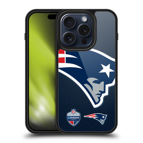 NFL 2024 International Games London Patriots Gel Armour Case For Apple iPhone 15 Pro