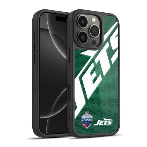 NFL 2024 International Games London Jets Gel Armour Case For Apple iPhone 16 Pro
