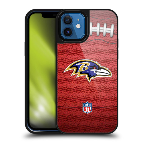 NFL Baltimore Ravens Graphics Football Gel Armour Case For Apple iPhone 12 / iPhone 12 Pro