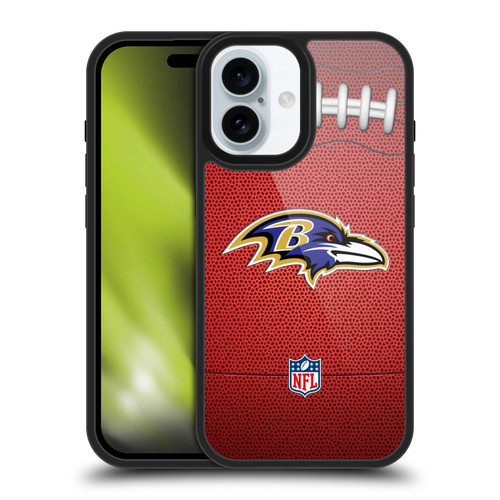 NFL Baltimore Ravens Graphics Football Gel Armour Case For Apple iPhone 16