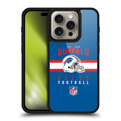 NFL Buffalo Bills Graphics Helmet Typography Gel Armour Case For Apple iPhone 16 Pro