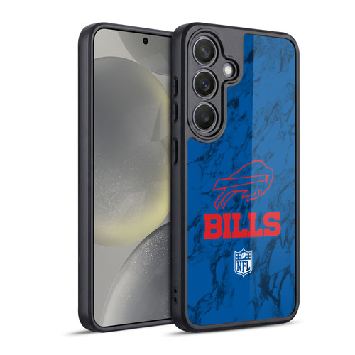 NFL Buffalo Bills Graphics Coloured Marble Gel Armour Case For Samsung Galaxy S24 5G