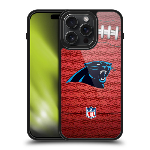 NFL Carolina Panthers Graphics Football Gel Armour Case For Apple iPhone 15 Pro Max