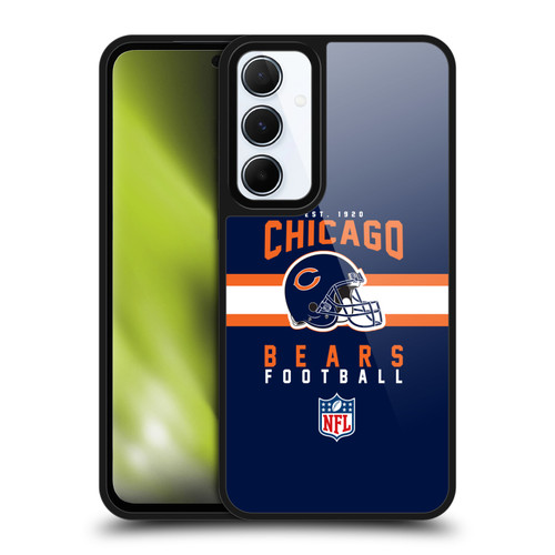 NFL Chicago Bears Graphics Helmet Typography Gel Armour Case For Samsung Galaxy A55 5G NFL Chicago Bears Graphics Helmet Typography Gel Armour Case For Samsung Galaxy A55 5G