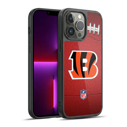NFL Cincinnati Bengals Graphics Football Gel Armour Case For Apple iPhone 13 Pro Max