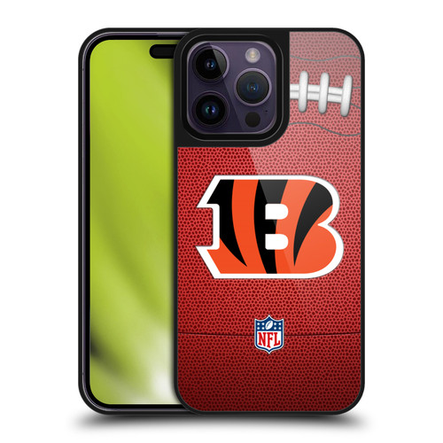 NFL Cincinnati Bengals Graphics Football Gel Armour Case For Apple iPhone 14 Pro Max
